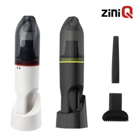 지니큐 휴대용 차량용 초강력 무선 청소기 거치대 포함 ZQ-VC300