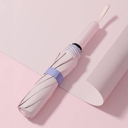 에디토 솜사탕 3단 완전자동 암막 우양산