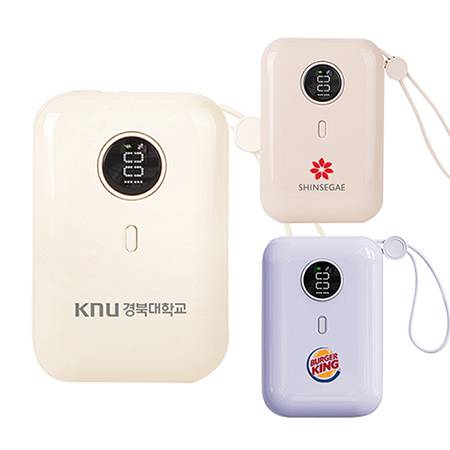 [제로티어] 2in1 휴대용 미니 보조배터리 10000mAh 22.5W ZT-113