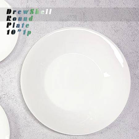 더류쉘 원형접시 10인치 1p