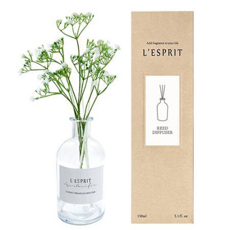 레스쁘리 디퓨저 로즈팝 우유병 안개꽃 150ml